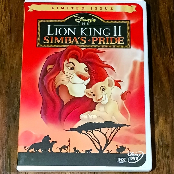 Walt Disney's THE LION KING II Simba's Pride on DVD - Picture 1 of 2